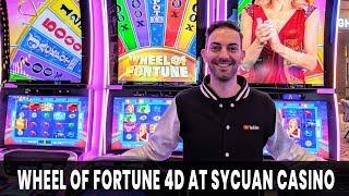•Wheel Of Fortune 4⃣D Slot Machine • with Brian Christopher at Sycuan Casino #AD