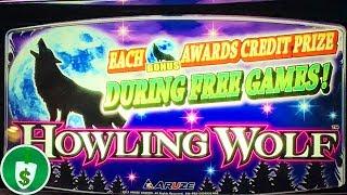 Howling Wolf slot machine, bonus