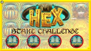 HEX - STAKE CHALLENGE up to MAX BET!!