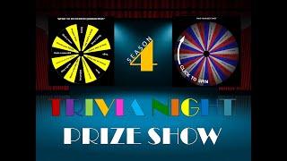 TRIVIA PRIZE SHOW - TONIGHT ONLY - 10PM Eastern