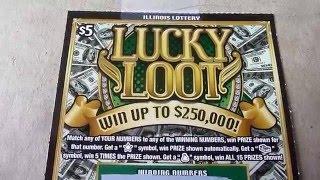 Lucky Loot - $5 Instant Scratch Off Instant Lottery Ticket
