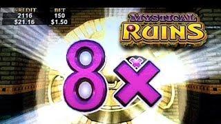 Konami - Mystical Ruins - Slot Machine Bonus