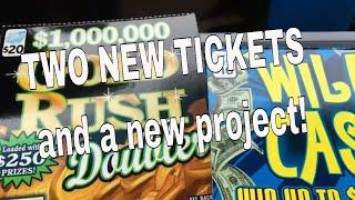 New Scratch Off Tickets from Illinois - Gold Rush and Wild Cash