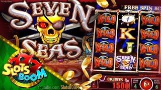 Seven Seas Bonuses & Play !!! 1c Multimedia Games Video Slot Growing Multiplier
