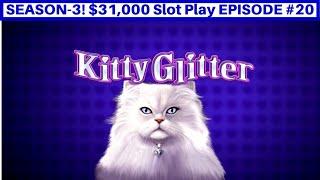 High Limit Kitty Glitter Slot & Enchanted Unicorn Slot Live Play | Season 3 | EPISODE #20