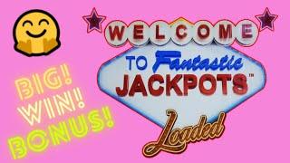 YAY!⋆ Slots ⋆  BIG WIN on WELCOME TO FANTASTIC JACKPOTS SLOT MACHINE POKIE