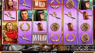CONQUEST OF ROME Video Slot Casino Game with a FREE SPIN BONUS