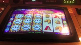 IGT - Super Happy Fortune Cat Bonus - Trump Taj Mahal - Atlantic City, NJ