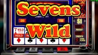 Sevens Wild Poker Video at Slots of Vegas