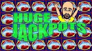 RETRIGGER PAYS WIFE A HUGE JACKPOT ON MYSTICAL MERMAID HIGH LIMIT SLOTS