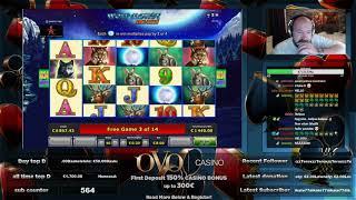 Wolf Money Slot Gives Nice Win At OVO Casino!!
