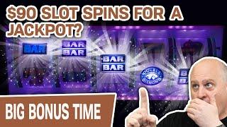 ⋆ Slots ⋆ Can $90 HIGH-LIMIT Slot Spins Get Me A JACKPOT? ⋆ Slots ⋆ Spoiler: YES on DOUBLE DIAMOND