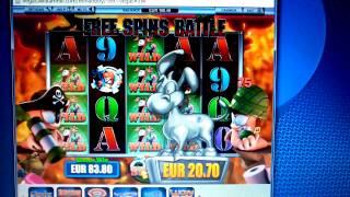 Blueprint Gaming | Worms Online Slot | Freespins Battle 1€ Fach | BIG WIN!