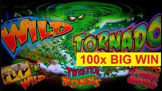 Wild Tornado Slot - INCREDIBLE HIT - BIG WIN Bonus!