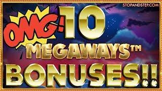 10 Megaways BONUSES!! How Much WILL I WIN??
