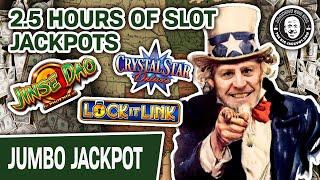 ★ Slots ★ 2.5 HOURS of SLOT JACKPOTS ★ Slots ★ CLASSIC Memorial Day Slots: Lock It Link + More!