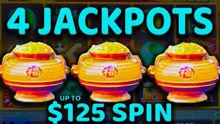 ⋆ Slots ⋆4 HANDPAY JACKPOTS ⋆ Slots ⋆ Up to $125/SPIN on Dragon Link!