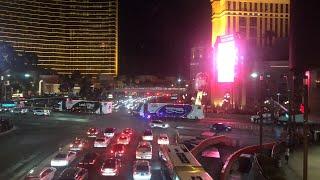 What is going on the Las Vegas Strip tonight?