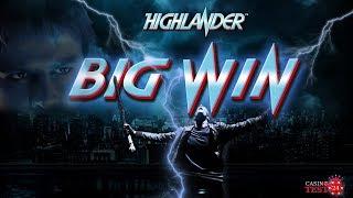 BIG WIN ON HIGHLANDER SLOT (MICROGAMING) - 4,80€ BET!