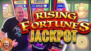 •HIGH LIMIT BONUS JACKPOT! •$52 A Spin Win on Rising Fortunes •