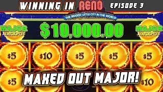CHASING A $10,000 MAJOR JACKPOT ON DRAGON CASH HIGH LIMIT PART 1 ⋆ Slots ⋆ WINNING IN RENO @ ATLANTIS