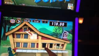 Trouble in the Henhouse Slot Machine Bonus - Big Win!!!