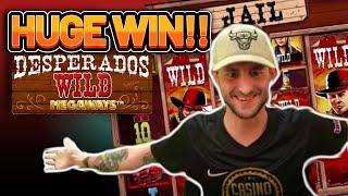 Exciting Slot Win!! Desperados Wild Megaways HUGE WIN from CasinoDaddy