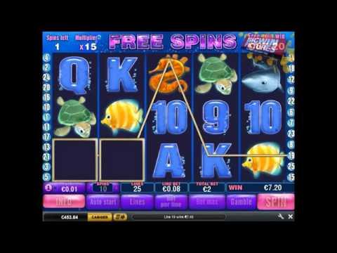 Great Blue Slot - €1020 HUGE WIN WITH 2€ BET!