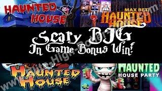 •$177,282.22 in Game Bonus Win! $100 Haunted House Video Slot Extreme High Limit Stakes Vegas Slots 