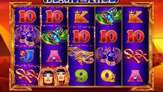 BEAUTY OF THE NILE Video Slot Casino Game with a FREE SPIN BONUS