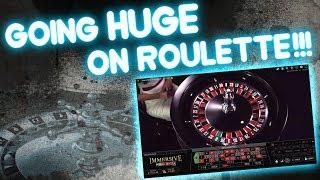 Going HUGE on ROULETTE!!!!
