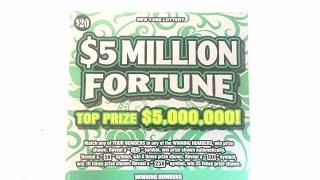 NY $5 Mil Fortune Scratch Off