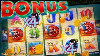 Whales of Cash 4X 4X HIT BONUS!!!  Wonder 4 Boost - Aristocrat Casino Slots