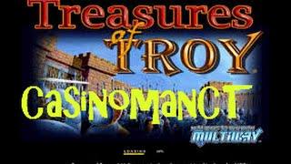 *Throwback Thursday* Treasures of Troy - IGT Slot Bonus Win with retrigger