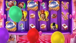 WILLY WONKA: I WANT A PARTY Video Slot Casino Game with a PICK WIN BONUS