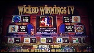 Wicked Winnings IV Slot  - **BIG WIN SLOT BONUS** ! - Slot Machine Bonus