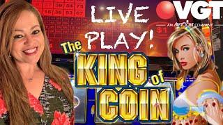 VGT SUNDAY FUN’DAY $3 & $10 MAX BETS ON •KING OF COIN, •GEM & JEWELS & • RAININ’ SILVER & GOLD•