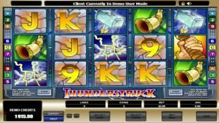 Free Thunderstruck Slot by Microgaming Video Preview | HEX