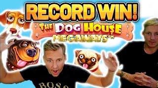 RECORD WIN!!!! DOG HOUSE 2 MEGAWAYS BIG WIN - EXCLUSIVE Casino Slot from Casinodaddy LIVE STREAM