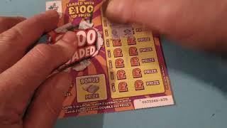 Scratchcard...Wednesday.....Pharaoh's Fortune..Cash Vault..Jewel Bingo..£100 Loaded..
