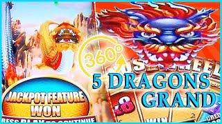 • 5 Dragons GRAND in 360• • • 4 COIN BONUS • Slot Machine Pokies