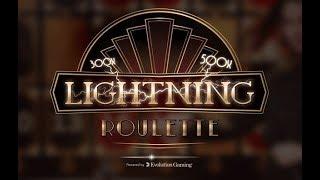 Lightning Roulette From Evolution Gaming with up to 500X Multiplier