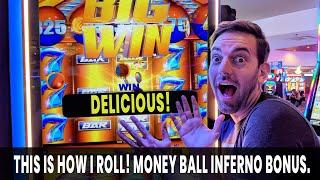 • BIG WIN • 8X MULTIPLIER on Money Ball Inferno #Ad