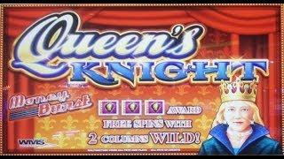 WMS Gaming: Money Burst Series - Queen's Knight Slot Bonus WIN