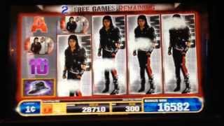 Michael Jackson Slot machine BAD Free games Bonus WiN - Max Bet