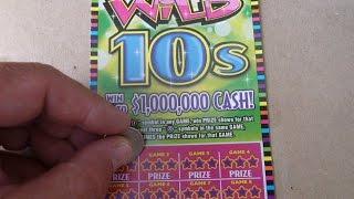 Wild 10s! - Instant Lottery Scratchcard Ticket