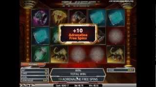 Thief Slot - Adrenaline Freespins - 5 Diamonds - Big Win (282x Bet)
