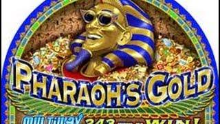 TBT - Pharaoh's Gold (Rare IGT game) - 4 Bonuses Max Bet