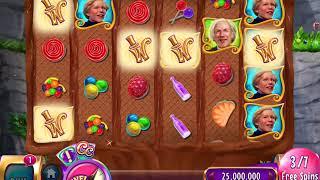 WILLY WONKA: CHOCOLATE WATERFALL Video Slot Casino Game with a 