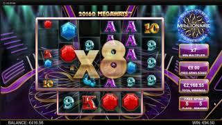 Millionaire Slot   4 x MAX MEGAWAYS During Free Spins!